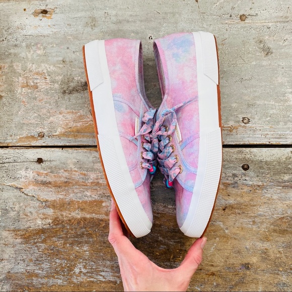 ♥️ LoveShackFancy ♥️ Superga Pastel Multi Sneakers - Picture 9 of 13